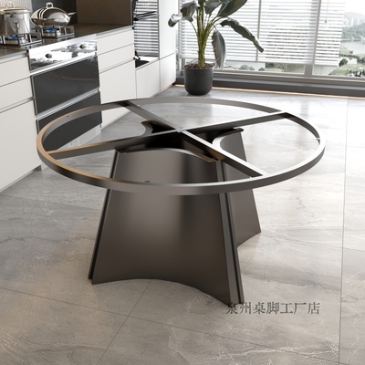 加厚圆形餐桌脚速发可送货入上门