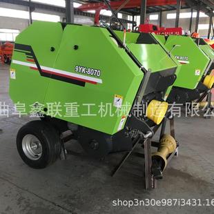 打捆机厂家 麦秸秆打捆机 出口外贸870型秸秆打捆机 麦草打包机