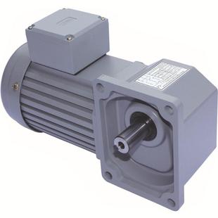 240 速比5 齿轮电机 SEND准双曲面直交轴齿轮减速电机25W