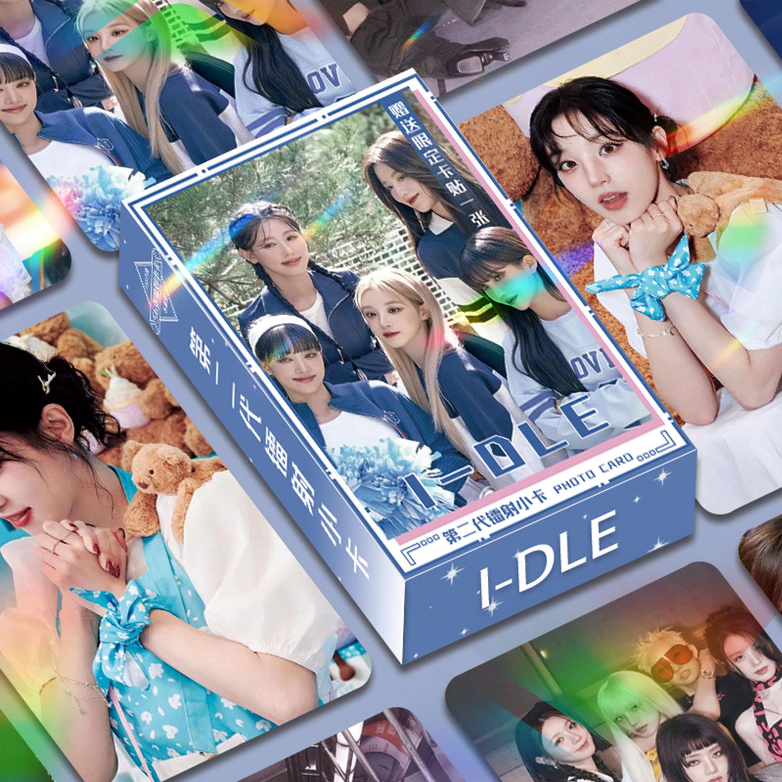 (G)I-DLE女娃小卡宋雨琦赵美延gidle周边新专辑自印小卡片LOMO卡