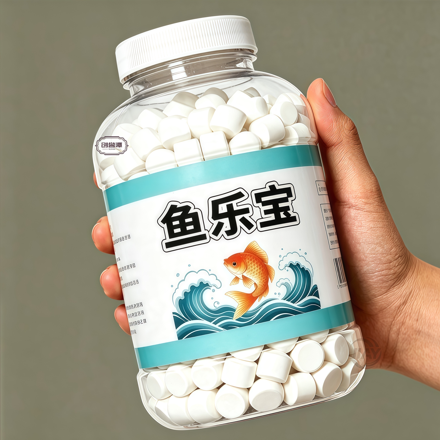 鱼乐宝除氯气鱼缸净水剂水族水质片剂自来水免晒水困水免换水养鱼