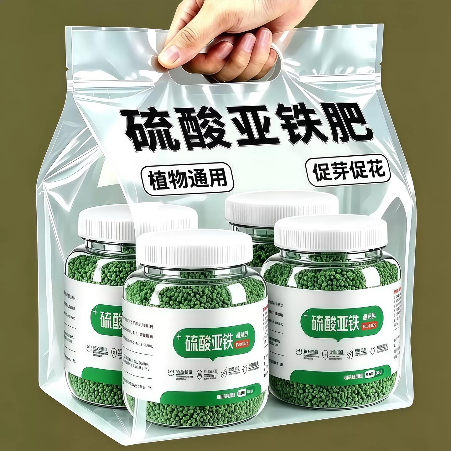 绿叶状根【喜酸性植物】硫酸亚铁