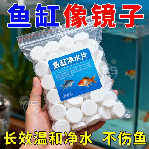 鱼缸净水片除臭去腥水养鱼专用