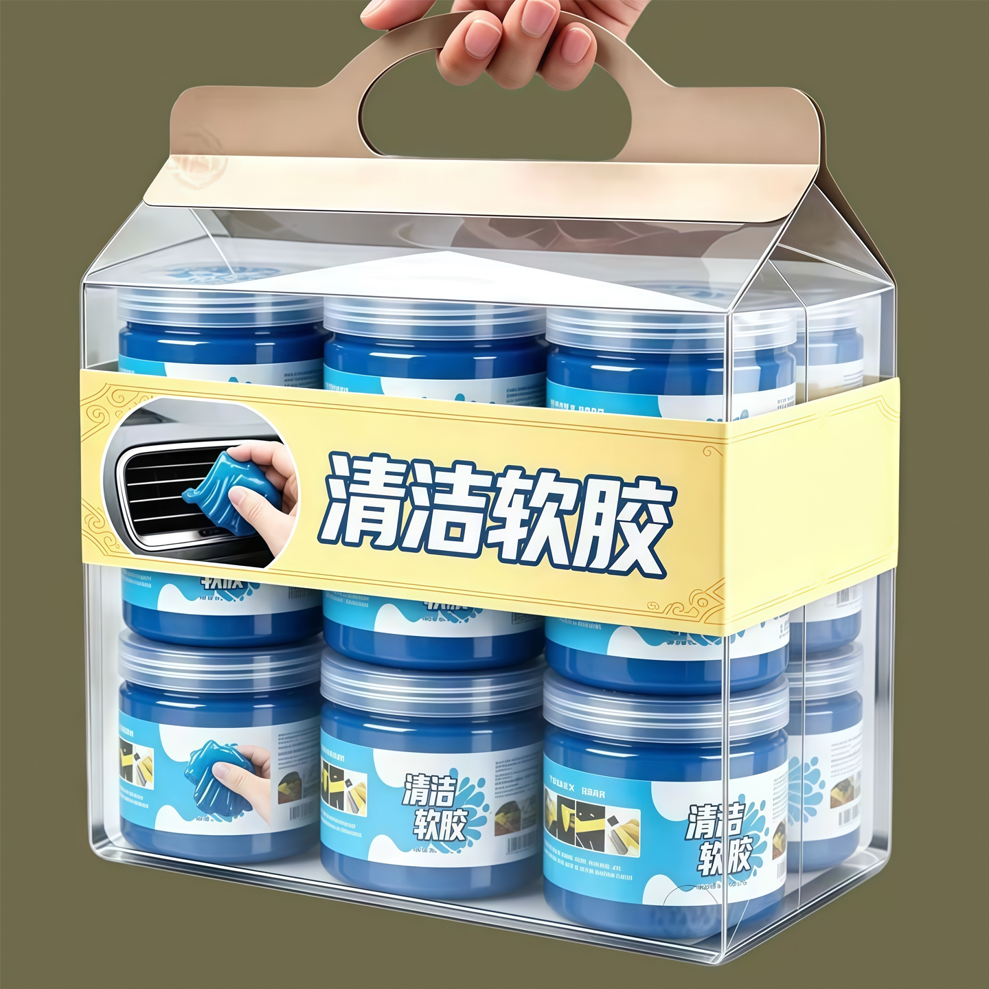 清洁软胶只粘灰尘不粘手使用省心