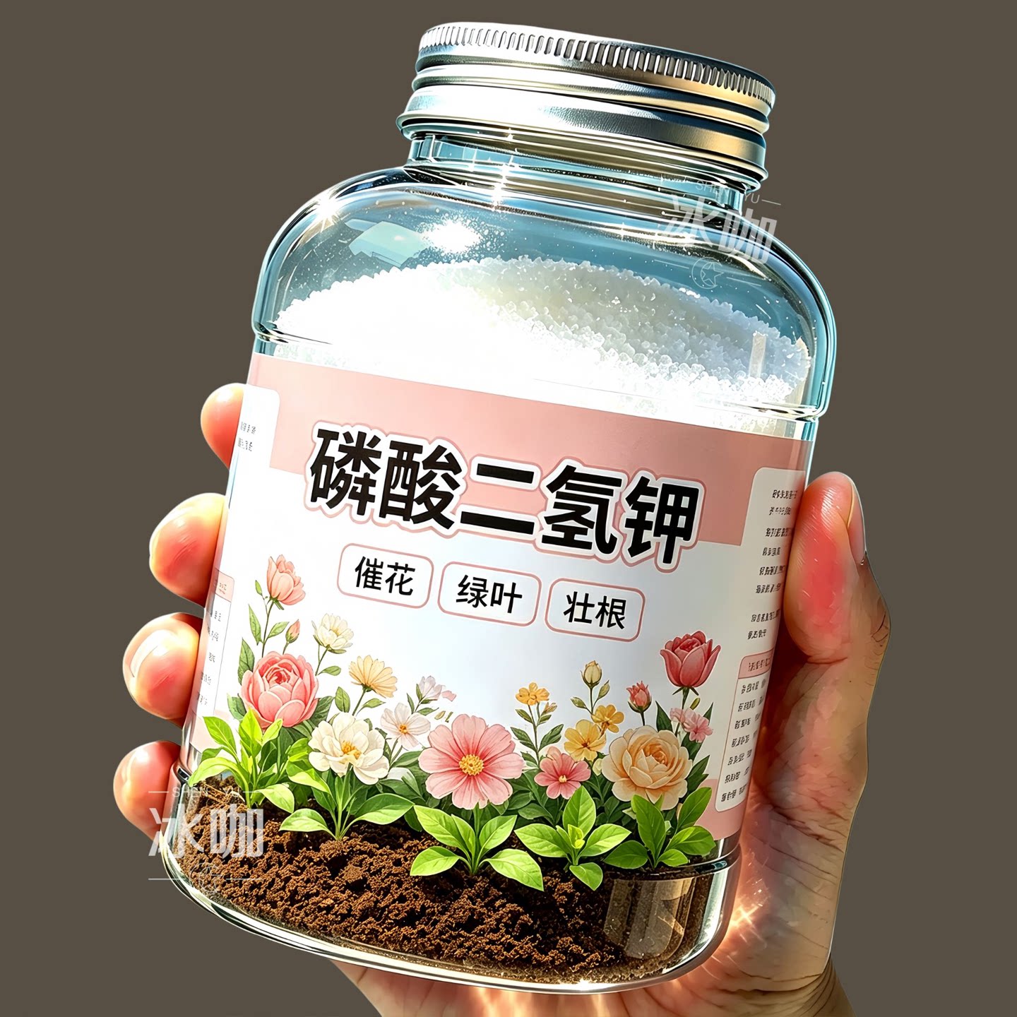 磷酸二氢钾肥料花卉专用正品农用养植物盆栽促花磷钾肥水溶叶面肥