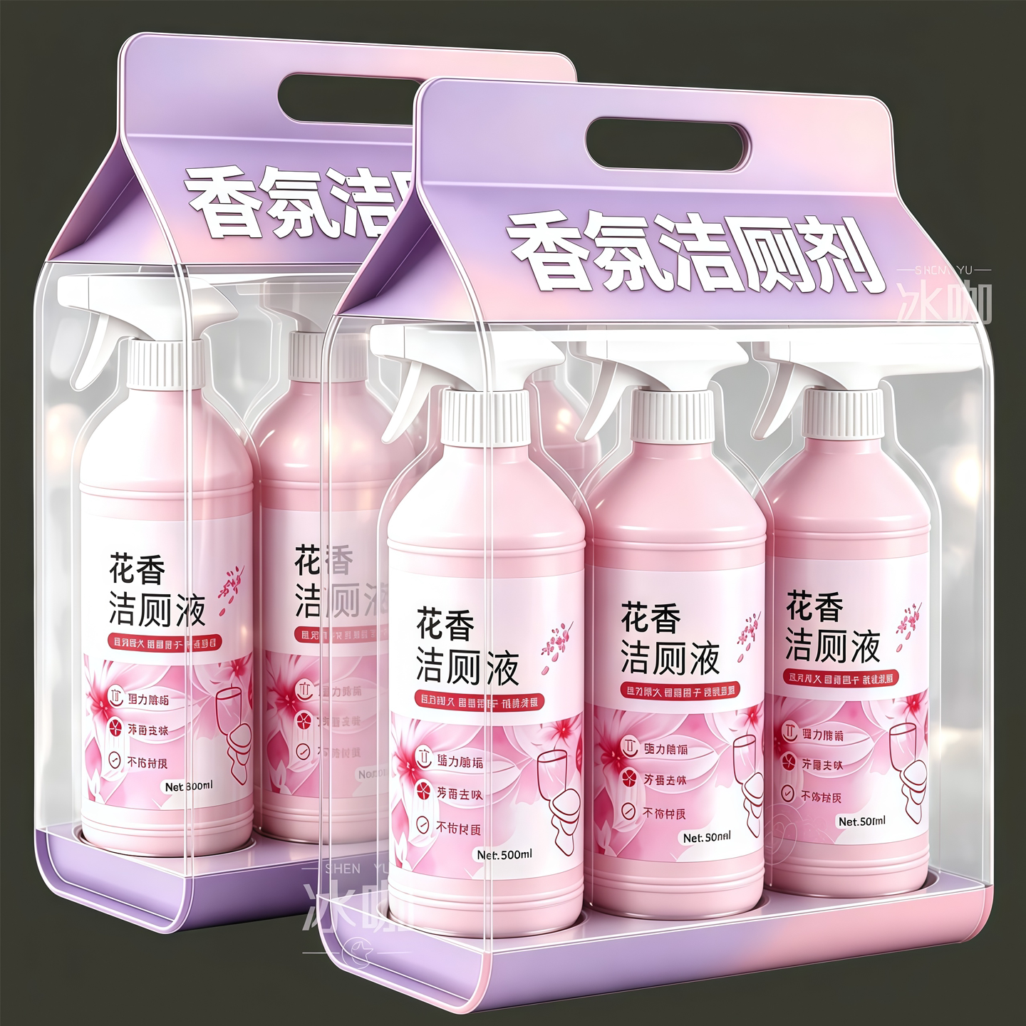 香氛洁厕液深度清洁呵护马桶釉面