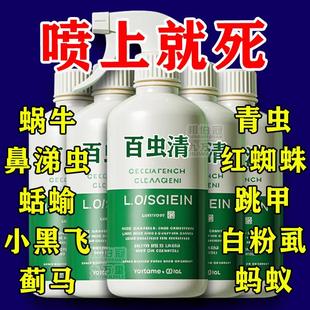 百虫清植物蔬菜通用花卉绿植除虫剂多肉月季 驱花蚜虫蚧壳虫红蜘蛛