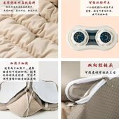 加热坐垫可拆洗办公室久坐发热连体电热坐垫插电式 椅垫 家用冬季