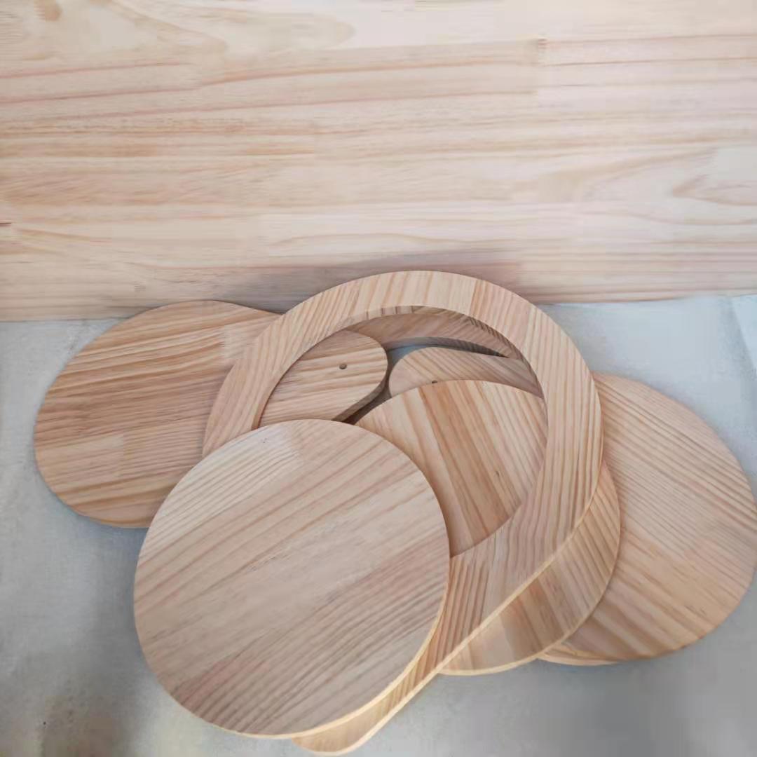 水滴板松实木板顶天立地猫咪通天柱跳板猫爬架diy材料配件眺望台