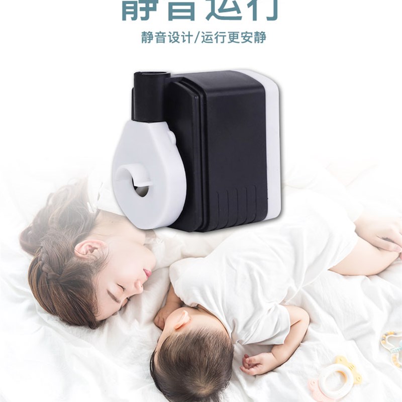 乌龟缸过滤器净水小中型龟盆换水低水位过滤循环水泵静音鱼缸过滤