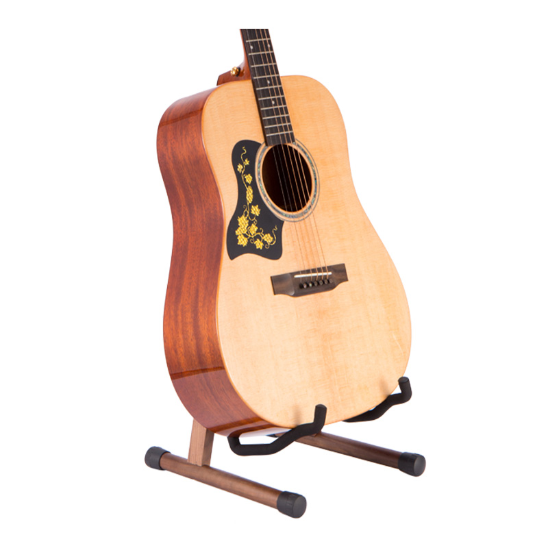 PUNK实木吉他支架木制可折叠立式地架古典吉他琴架吉他家用落地架