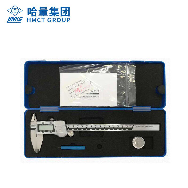 哈量数显卡尺高精度工业级不锈钢游标尺200维修配件螺丝电池盖
