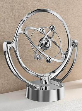 创意混乱饰品永动机不停止永动机仪器打球磁悬浮技术摇杆台式牛顿