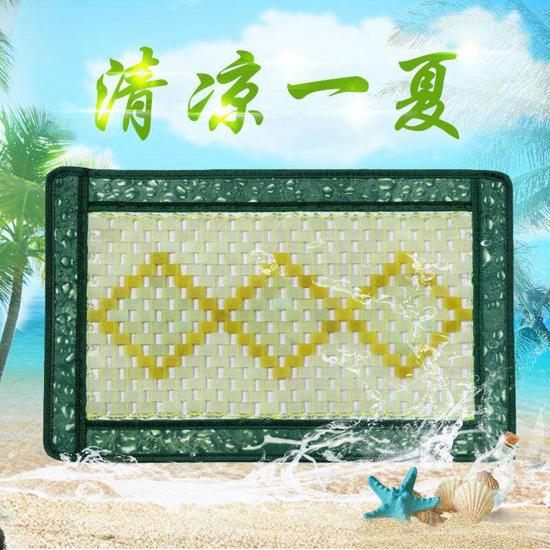 玉石枕垫天然枕巾玉枕头岫玉保健夏凉透气降温冰凉玉片助睡眠包邮
