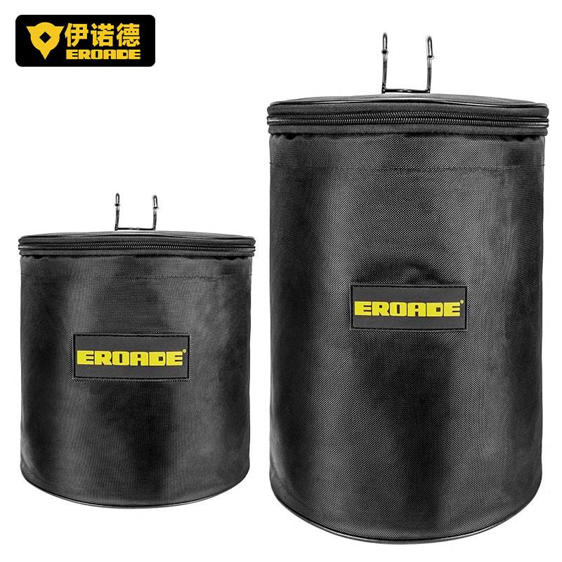 伊诺德EROADE自行车车筐电动车前篮子可折叠防雨带盖子子