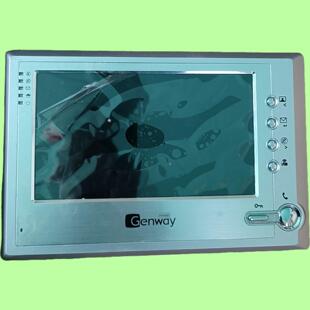全新振威G3513彩色7寸分机 楼宇对讲室内门铃 单机无配件