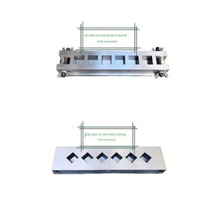水泥试块模具20*20*20六联插板，线切割模具40*40*40三联六联模具