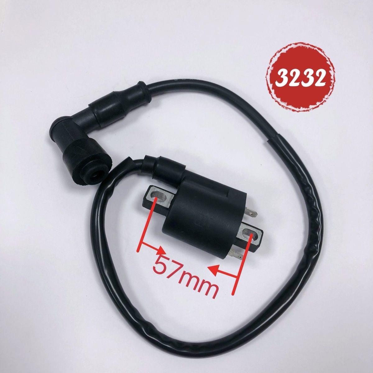 国四电喷摩托车德尔福踏板女男装车125/250点火线圈火花帽高压包