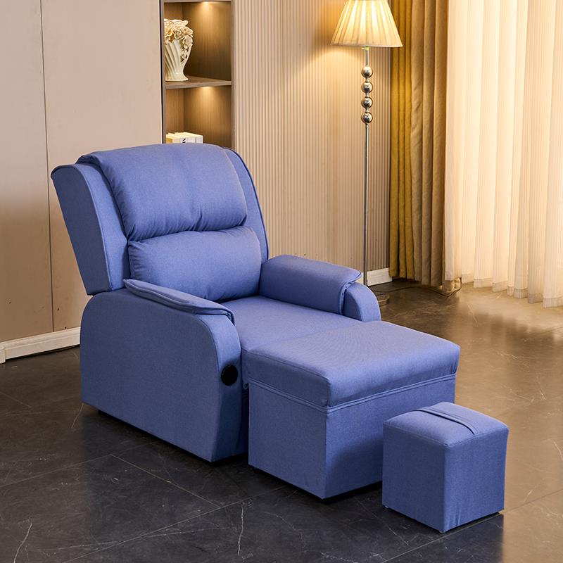 郑远元足疗沙发电动足浴沙发修脚按摩洗浴中心休息沙发美甲店躺椅