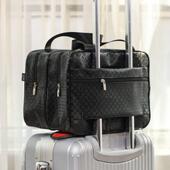 大容量双层无网洗漱包旅行多功能洗澡包防水沐浴手提男洗浴兜