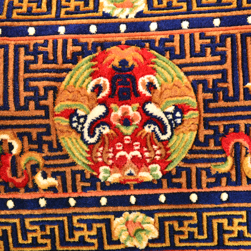 藏式羊毛靠枕上师沙发扶手送礼柔软舒适客厅床头靠背腰枕毛绒靠垫