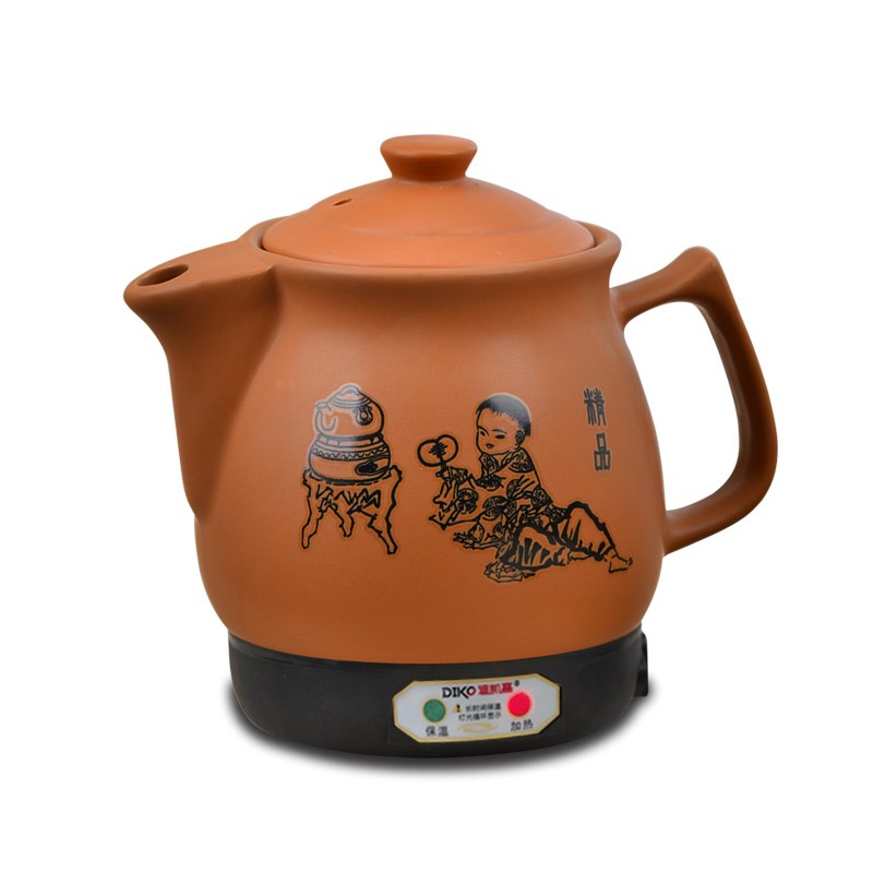 迷你煎药壶儿童熬药壶陶瓷中药锅自动保健熬中医电砂锅1.2小药罐