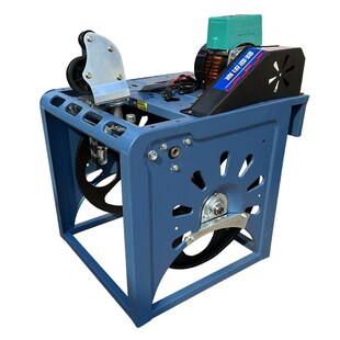 48V72V电动遥控收管架12V全自动收管机三轮车打药管收卷器卷管架