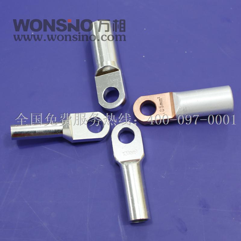 铜铝接线端子 T型头 欧式插拔头接线鼻子 电缆插头铜端子