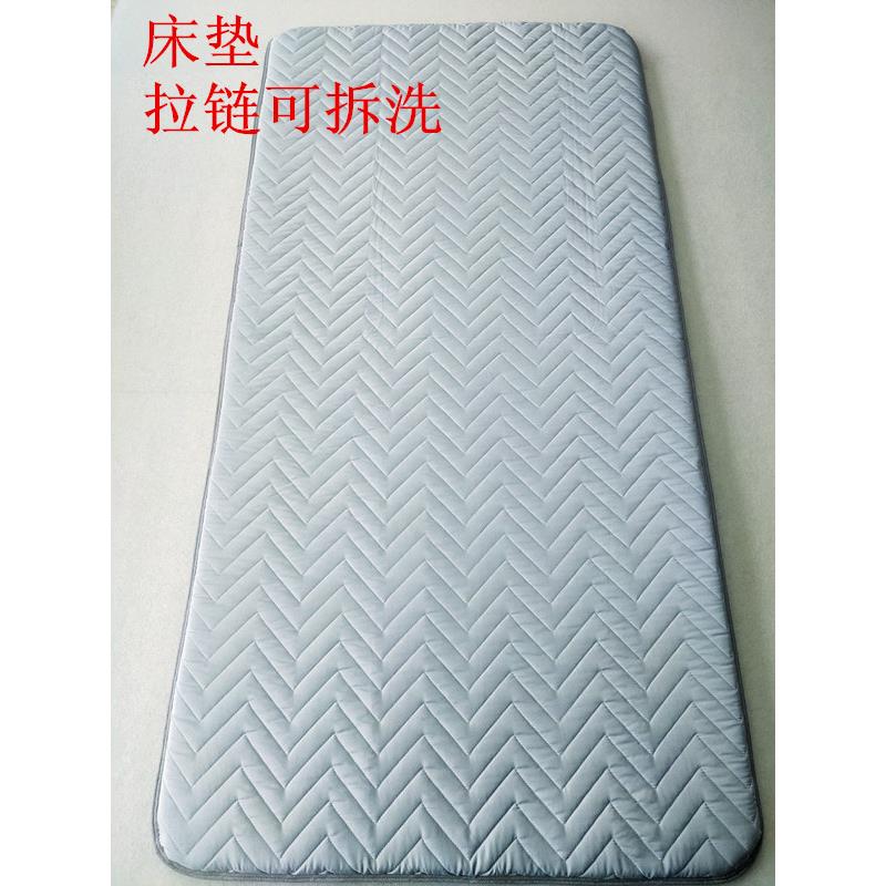 出口外贸尾单加厚硬质棉单针褥垫榻榻米床垫学生宿舍折叠地铺睡垫