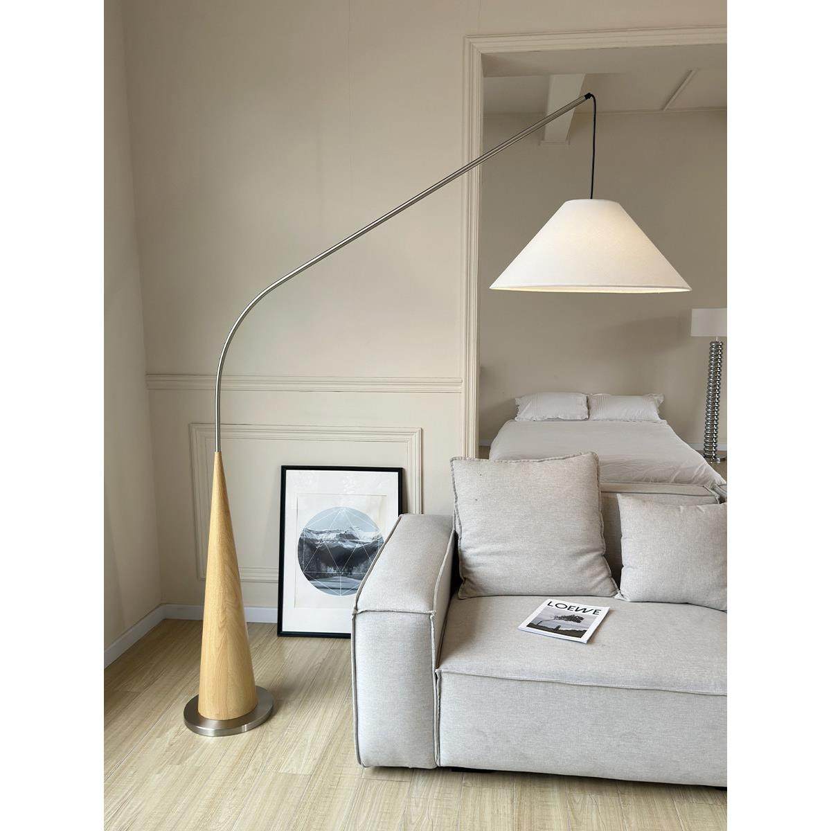 北欧客厅落地灯网红钓鱼灯现代简约沙发灯氛围灯立式新款轻奢灯具