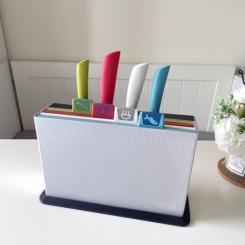 出口单 英国Jos**h同款陶瓷刀分类切菜板 宝宝副食品砧案板套装