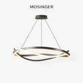 意式 轻奢客厅吊灯现代简约极简居家卧室主灯后现代设计师圆形吊灯