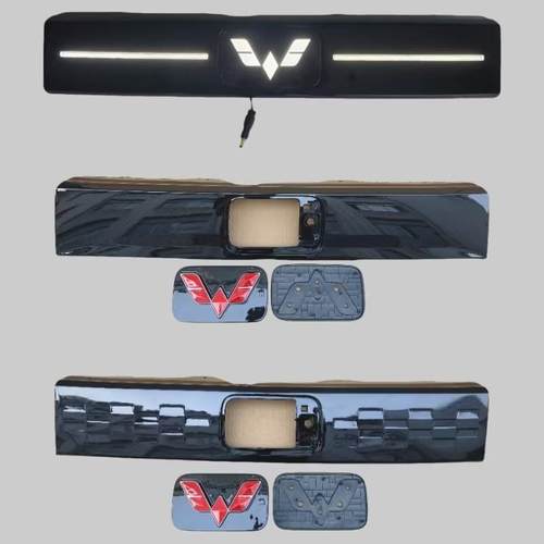 五菱宏光MINI迷你前中网前杠网后尾门装饰板马卡龙前中网总成