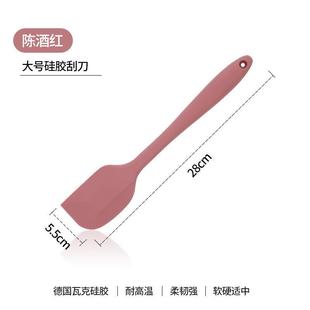 爆款 耐高温食品级硅胶软刮刀烘焙奶油铲子蛋糕抹刀搅拌工具一体式
