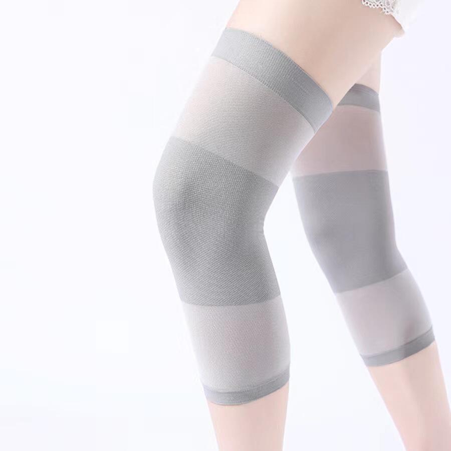 护膝夏季薄款女士关节保暖膝盖护具男护膝套空调房间隐形无痕爆款