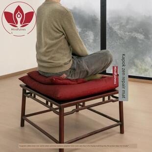 木棉打坐垫禅堂经典南怀瑾先生款禅修静坐垫