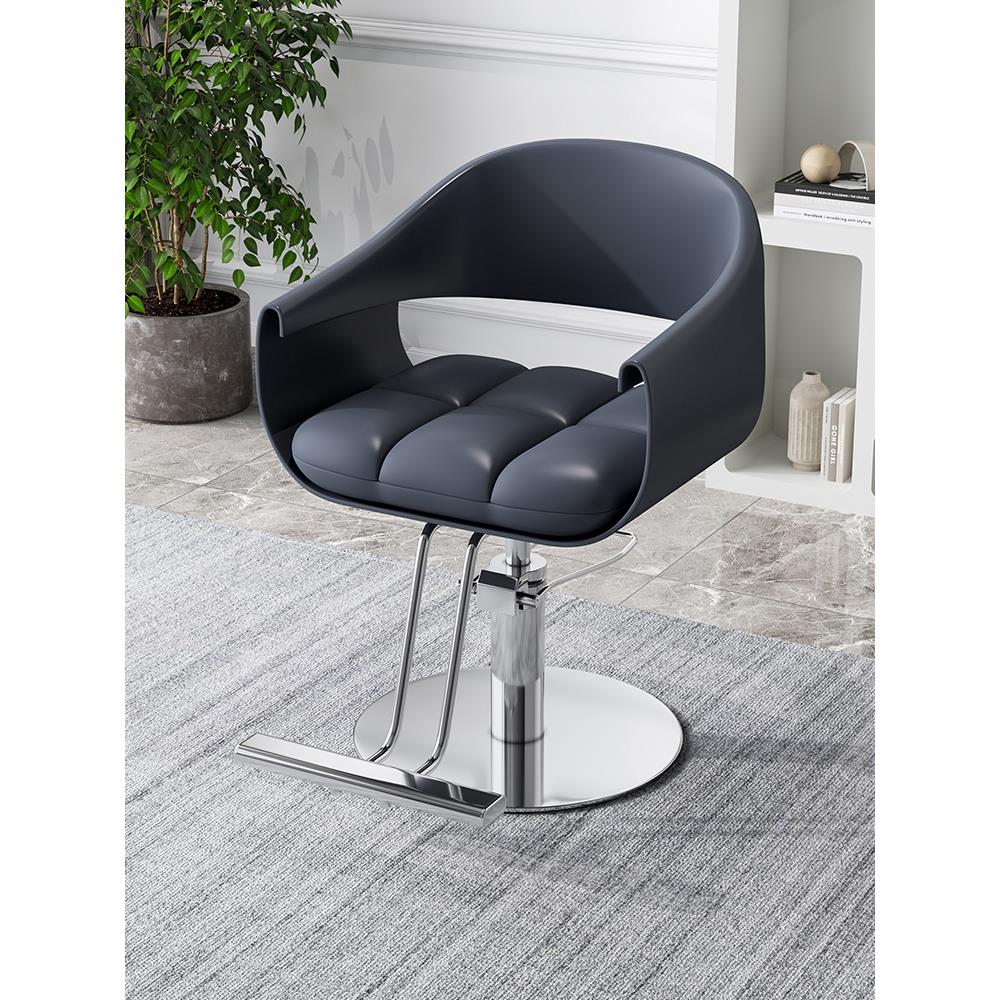 新款网红理发店椅子美发椅子发廊专用升降旋转时尚理发椅简约时尚