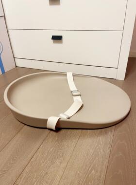 胖乎乎的很可爱！丹麦KAS婴儿新生儿换尿布软垫尿布台按摩洗澡台