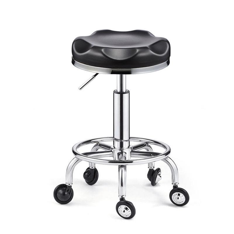 防缠发美容凳理发店椅子美发旋转升降圆凳子大工凳美甲凳滑轮剪发