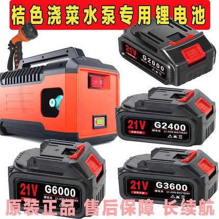 奥莱邦充电式自动浇菜神器浇水机抽水泵锂电池G2400 G4000 G6000