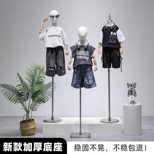 童装店儿童模特道具半身服装店橱窗全身人台小孩展示架男女假人偶