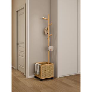 移动衣架落地式卧室不占空间衣架覆古包架民宿创意多功能衣架