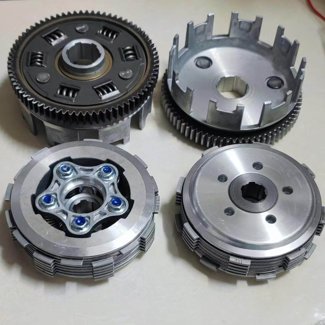 摩托车离合器125 150 175 200 250 300 350 离合器片总成 力合器