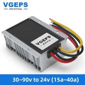 36V48V60V72V至24V降压电源模块30 90V至24V车载直流稳压变换器