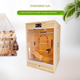 牡丹鹦鹉培养箱实木养殖冬季空气加热恒温幼鸟养殖育雏箱玄峰鸟笼