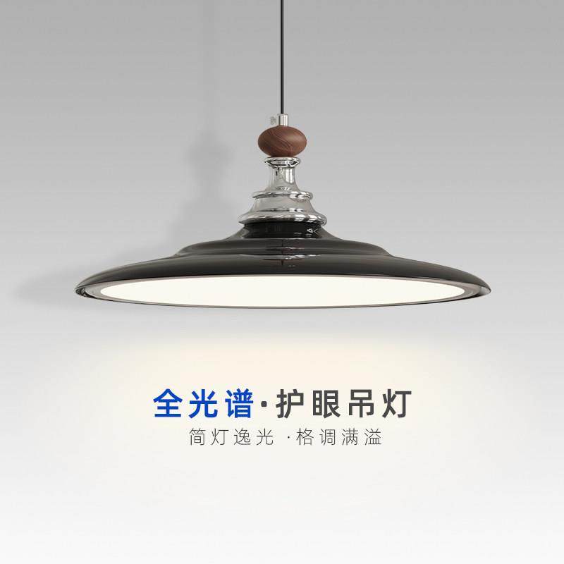 中古风饭厅吊灯新款飞碟吊线 线灯高级感咖啡厅吊灯法式覆古饭厅,家装灯饰光源,餐厅吊灯,淘宝优惠券,粉丝福利购,淘宝优惠卷