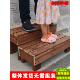增高垫脚台防腐实木踩脚凳户外阳台踏步台阶厨房增高垫脚板搁脚架