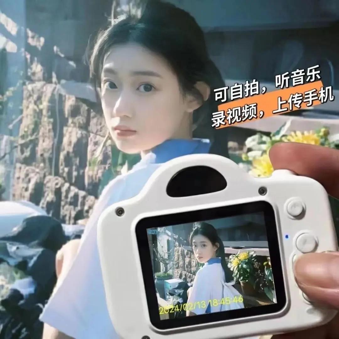 儿童相机可拍照可打印拍立得照相机彩色迷你数码生日礼物男孩女童