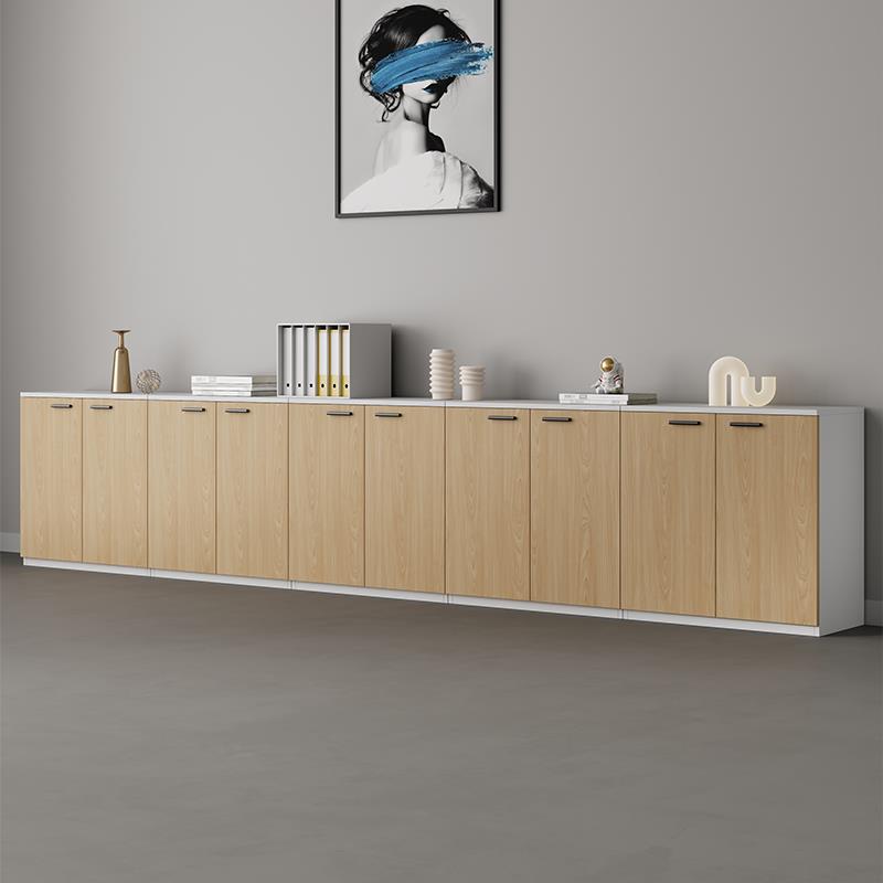 办公家具档案柜书柜矮柜办公柜子资料柜茶水柜木质办公文件柜地柜