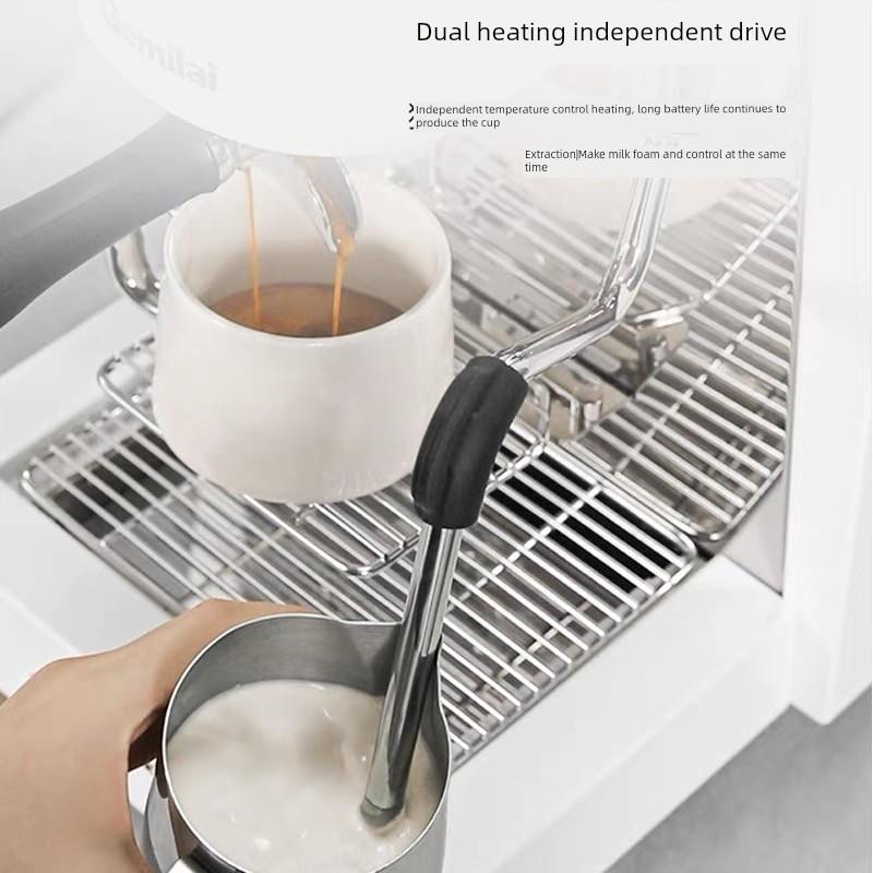 Gemile Crm3129B意大利半自动咖啡机浓缩家用小型商业奶茶店蒸汽